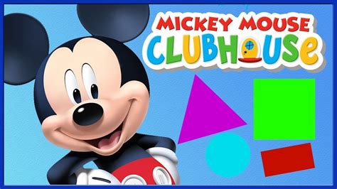 Mickey Mouse Clubhouse Kids Learn Colors Shapes Numbers Mickey Mouse