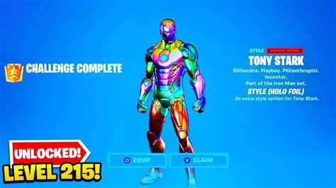 Thick Holo Iron Man Skin Rainbow Ironman Gameplay Youtube