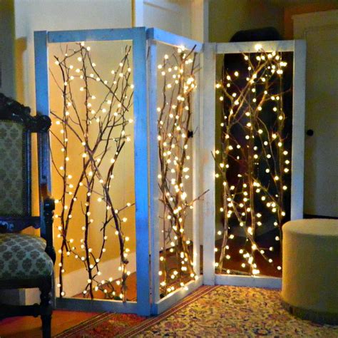 Here are 22 room divider ideas to spark your imagination and help you define your space like a pro. Mark Montano: Twinkling Branches Room Divider DIY