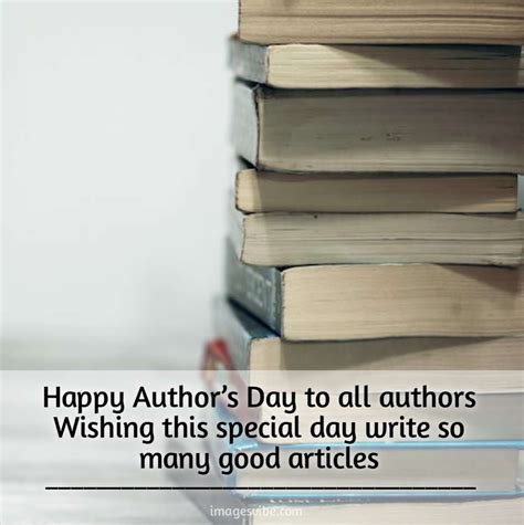 Best 30 National Authors Day Images With Quotes And Wishes In 2024