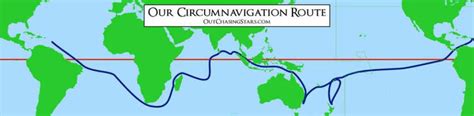 World Circumnavigation Routes For Sailboats Out Chasing Stars