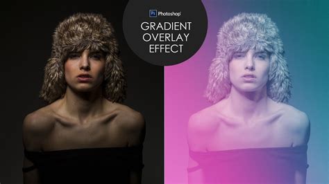 Colorful Gradient Overlay Effect In Photoshop Screen Tones Photo