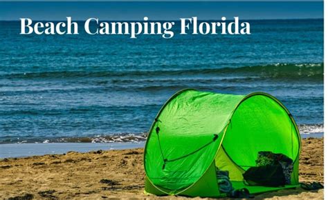 10 Amazing Campgrounds Beach Camping Florida My Roam Diary