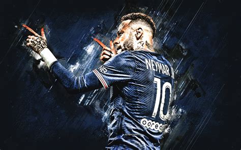 Download Wallpapers Neymar Psg Brazilian Football Player Paris Saint
