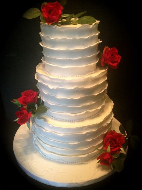 Peace Love And Cake Last Minute Wedding Cake Tutorial
