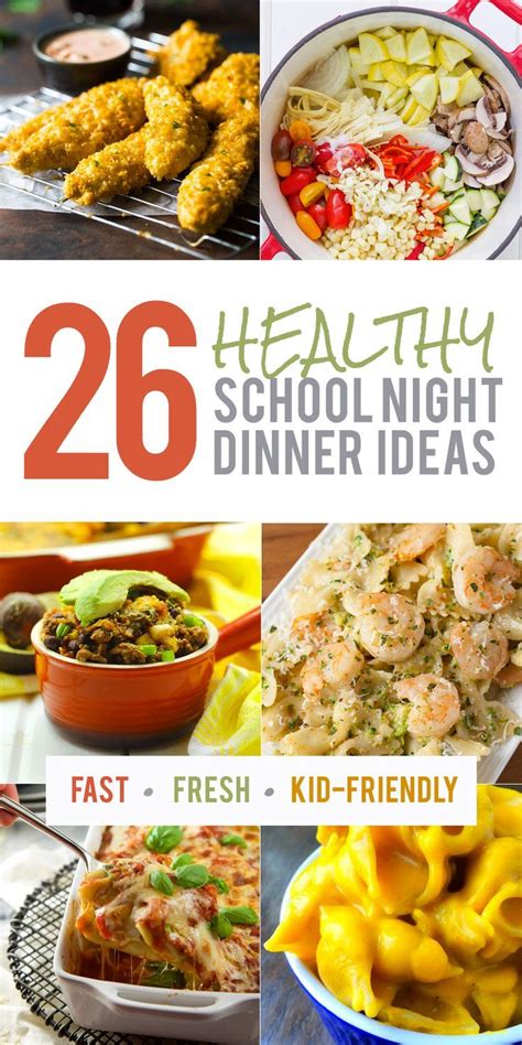 Thank you for making satisfying and. 26 Healthy School Night Dinner Ideas | Healthy, Healthy ...