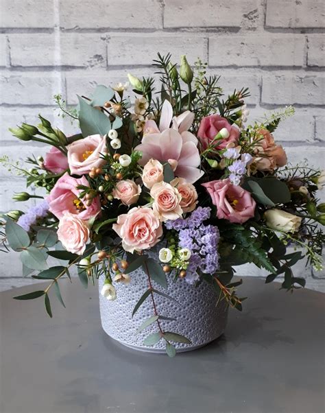 Sweet Lilac Arrangement The Flower Bowl Florist Sheffield