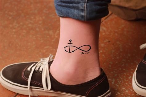 42 Anchor Infinity Symbol Tattoos