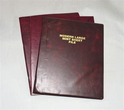Buy 3 Modern Large Used Mint Sheet File Books Arpin Philately