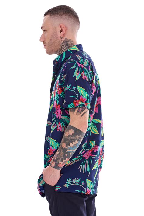 Mens Hawaiian Shirts Multicoloured Regular Big Size Summer Fancy Dress