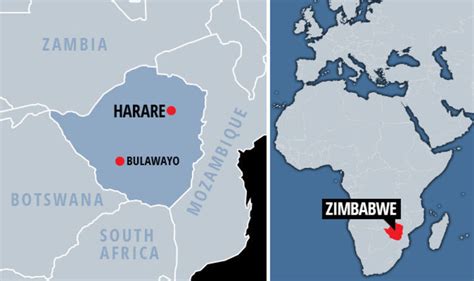 Check spelling or type a new query. Zimbabwe map: Where is Zimbabwe and Harare? What is happening in the capital? | World | News ...