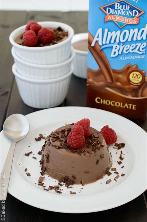 And it can be relatively ine. Chocolate Almond Milk Panna Cotta | Almond milk desserts ...