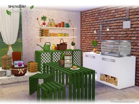 The Sims Resource Gardening Foyer By Simcredible Sims 4
