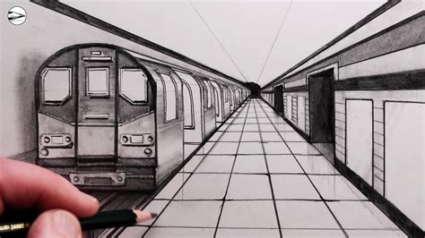 Draw Subway Train Easy Drawings Dibujos Faciles Dessins Faciles