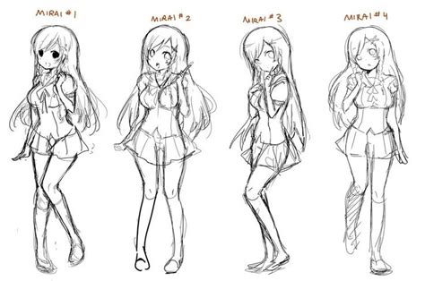 A 4 In 1 Cute Anime Pose Pack For Andrews Pose Player Anime Poses
