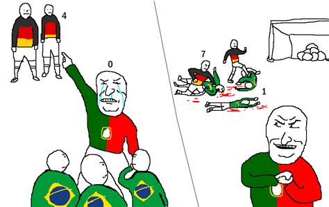 germany s 7 1 against brazil provocateur know your meme