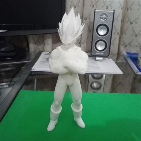 Original 3d model of goku from dragon ball fighterz. Download free 3D printing models Vegeta Dragon Ball Z ・ Cults