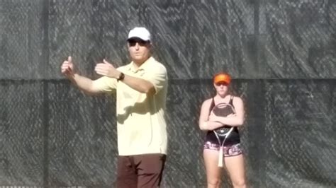 College Tennis Exposure Camp How To Play A Fast And Low Backhand Youtube