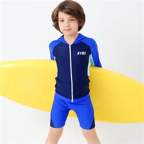 Fashion Water Swimwear Racing Suits For Boy Tianex