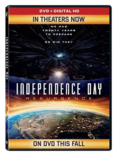 The film starts in outer space on the alien mothership. Independence Day Resurgence DVD Cover - #378144