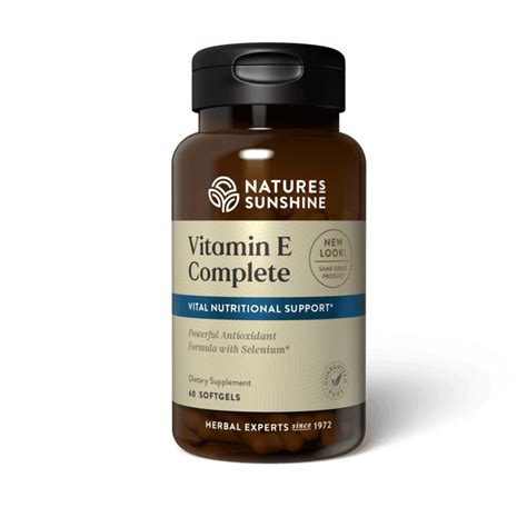 Healthy Warehouse Buy Natures Sunshine Vitamin E Complete Wselenium