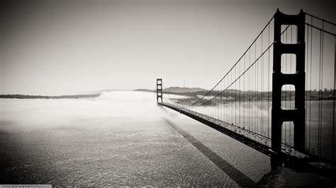Bridge Black And White Wallpapers Wallpaper Cave