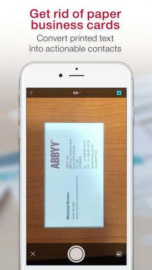 Scanbizcards business card scanner for ios and android smartphones maximizes your event marketing roi by helping you to capture more leads and close more deals! Download Business Card Reader Plus - OCR Cards Scanner app ...
