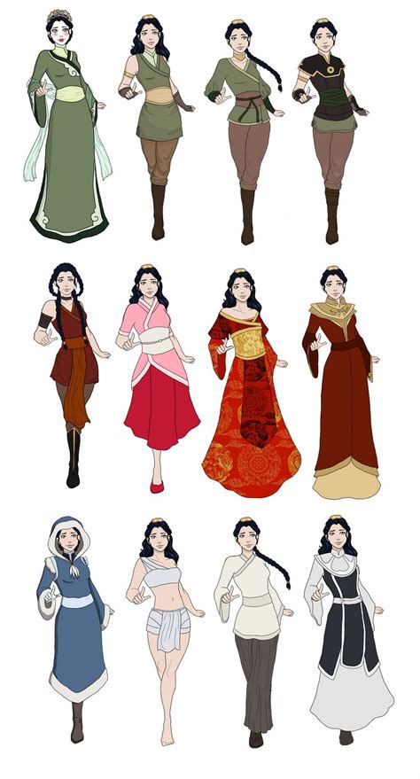 Omora Outfits By Flamefireheart On Deviantart Avatar Costumes