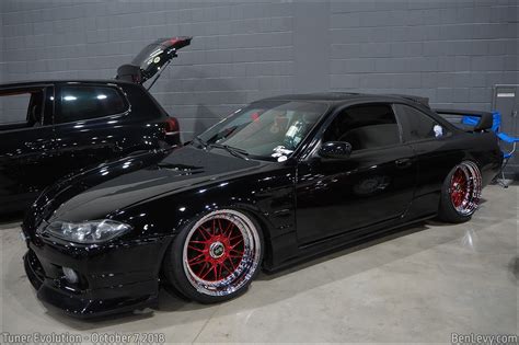 Black 240sx With S15 Silvia Front