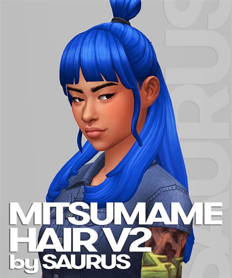 Saurussims Mitsumame Hairs By Saurus Sorry For The Delay Many Moons