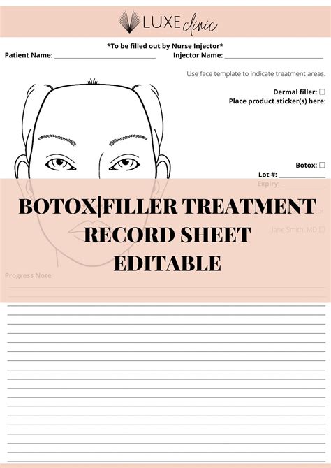 Botox Rebate Form