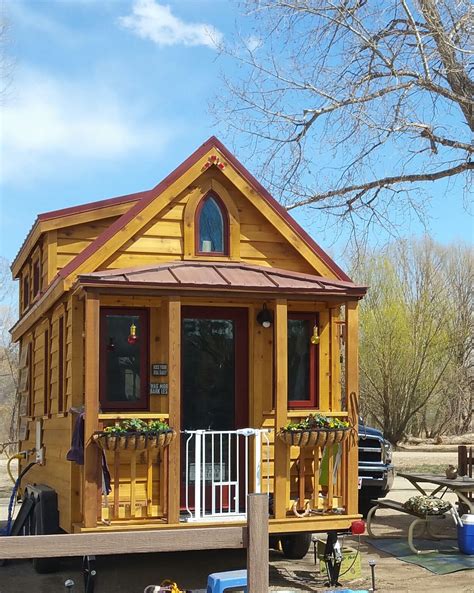 This Is The Tootling Tranquility Tiny House A Tumbleweed Elm That