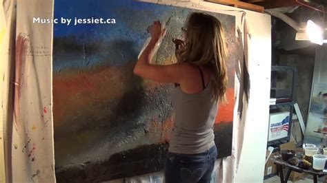 Abstract Art Painting Demo Original By Shari Kreller Tomorrow Youtube