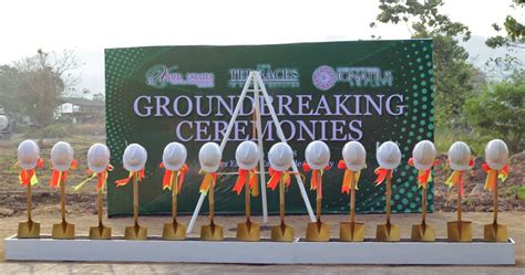 A Brown Groundbreaking Of 3 New Projects In Cagayan De Oro