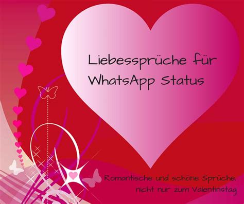 Wir haben die besten ideen zur gratulation für sie zusammengefasst. Liebessprüche für WhatsApp Status, romantisch und schön ...