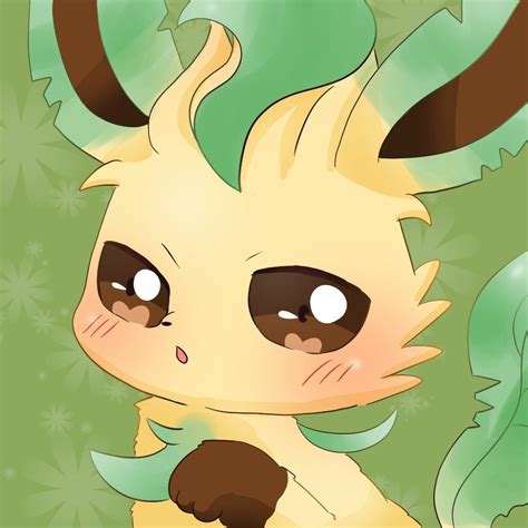 Leafeon By Sakuperi 8 Twitter Cute Pokemon Wallpaper Cute Pokemon Pictures Pokemon Eeveelutions