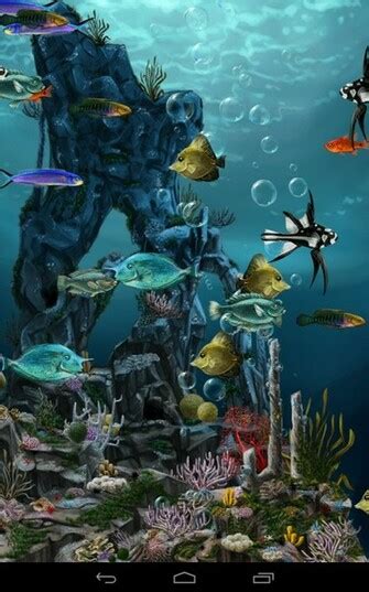 Free Download Aquarium Screensaver Animated Aquaworld