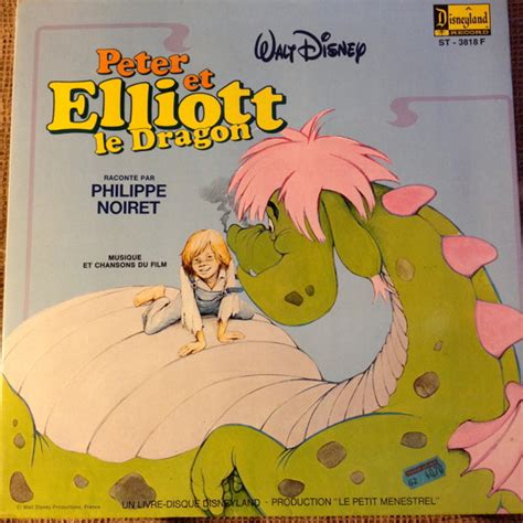 Peter Et Elliott Le Dragon By Walt Disney 1978 Lp Disneyland