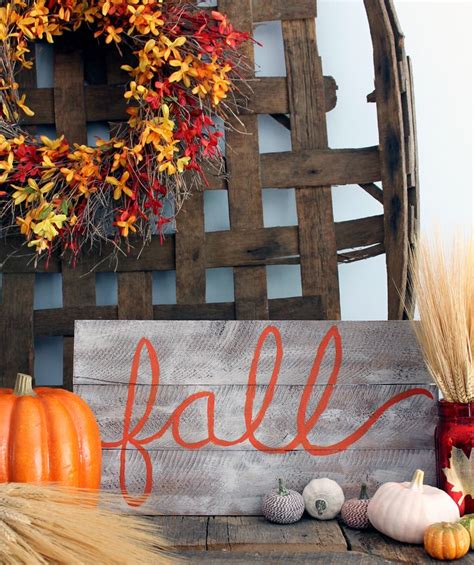 30 Diy Fall Signs For The Home