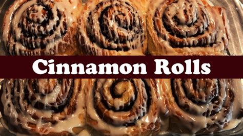 How To Make Cinnamon Rolls Youtube