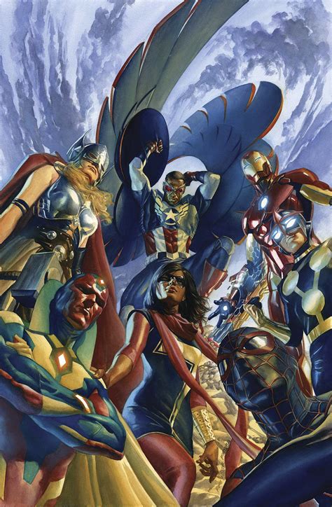 Sep150883 All New All Different Avengers 1 By Ross Poster Previews
