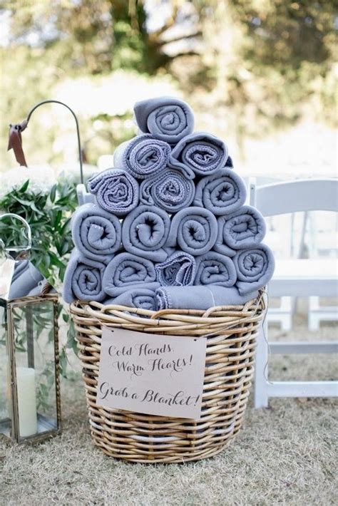 Hey guys, here's part 1 of our top ten tips on how to plan a wedding on a budget. 12 Ways to Send Blankets As Fall Wedding Favors ...