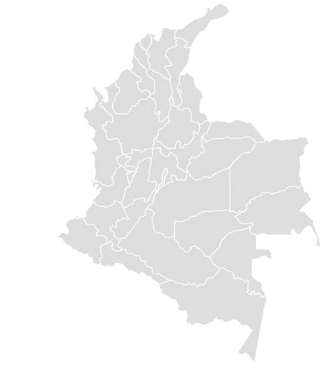 Colombia Blank Map Maker Printable Outline Blank Map Of Colombia
