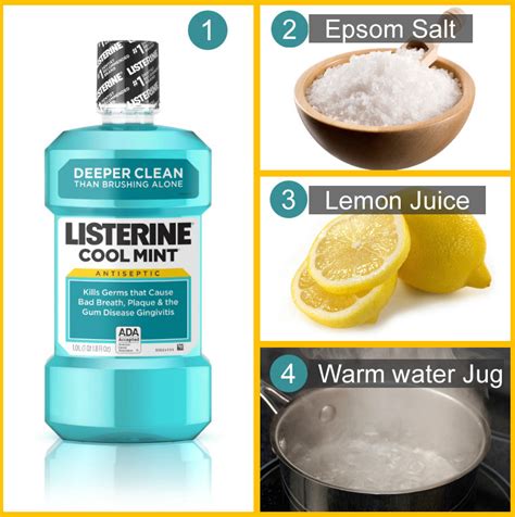 Listerine Foot Soak Before And After Pictures Does The Listerine Foot
