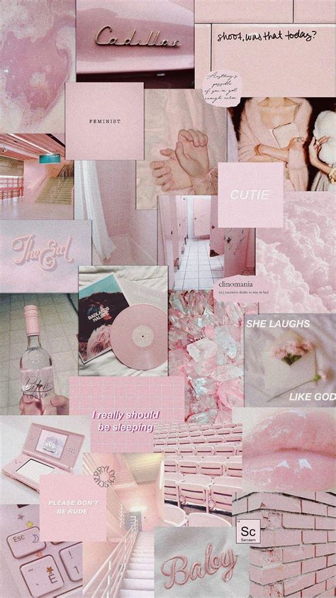 Pink Purple Blue Aesthetic Collage Make An Edit That Showcases The