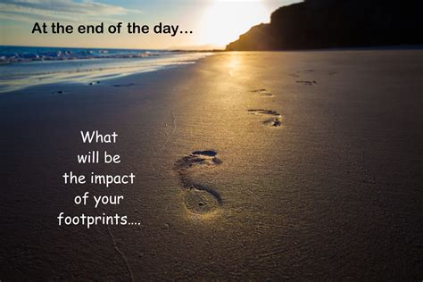 spiritual impact my footprint for god