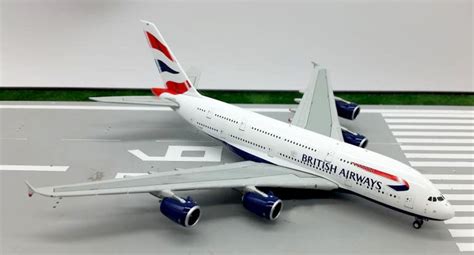 British Airways Airbus A380 Diecast Model 16cm