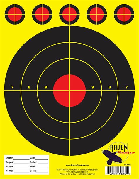 100 Quality Range Paper Shooting Targets Limited