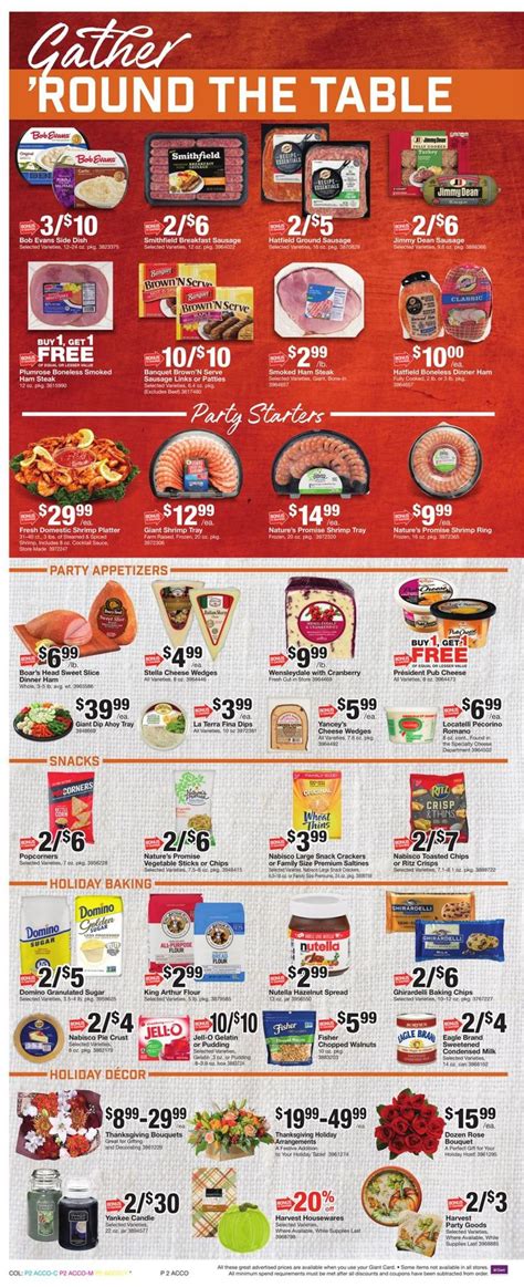 Some stores may be open their regular hours, some may most ralph's grocery stores are open on thanksgiving day with limited hours. Giant Food - Thanksgiving Ad 2019 Current weekly ad 11/22 ...