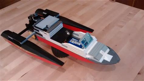 Lego Brushless Speed Boat Youtube